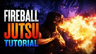 Fire Ball Jutsu Tutorial  After Effects
