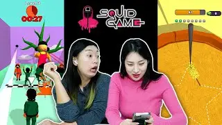 Korean Girls Try 'Squid Game' Games