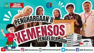 KEMENTERIAN SOSIAL RAIH PENGHARGAAN PERINGKAT II PENGELOLA JDIH TINGKAT KEMENTERIAN TAHUN 2024