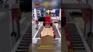 Top and bottom carton sealer suitable for different carton sizes #casesealer #cartonsealer #shorts
