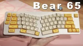Bear 65 ergo keyboard like Alice. Build / Typing Sounds Drop Holy Panda