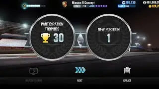 CSR2 | Season 232 | Collections | Tournament | Day 3 |  | Porsche Mission R Concept | No.1|