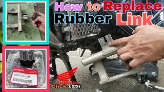 Replace Rubber link tutorial Honda Click 125/150