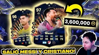 SALI&Oacute; MESSI Y CRISTIANO | LLEG&Aacute; MBAPP&Eacute; AL REAL MADRID | TOTS LIGUE 1 ASEGURADO | FC 24 PACK OPENING