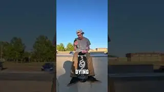 Interviewing local skaters