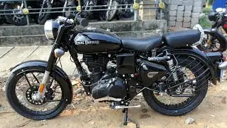 Royal Enfield Classic 350 S - Pure Black | 1-Channel ABS | Price, Features, Specs