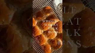 Wholewheat Milk Buns #food