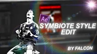 How to make TRENDING SYMBIOTE STYLE edit! | After Effects tutorial