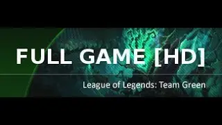 GankosaurusGG vs Team Pyrolyse Green! Full game [HD]