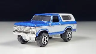 Spotlight: Matchbox 1978 Ford Bronco | 2024 Moving Parts | New Casting