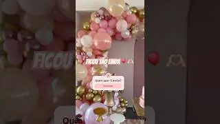 Um arco lindo numa paleta incr&iacute;vel 🤩 #balloon #arcodebaloes #baloes #globosparafiestas