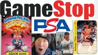 Моя последняя заявка на коллекционную карточку GameStop PSA раскрыта? #psagrading