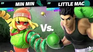 Super Smash Bros Ultimate Amiibo Fights Min Min vs the World #47 vs Little Mac