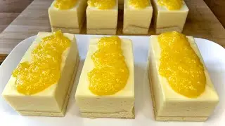 Orange mousse recipe / Easy orange dessert / Orange cake