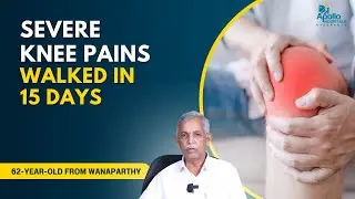 Knee Replacement Surgery and Recovery | Dr. Balavardhan Reddy, Apollo Hospitals