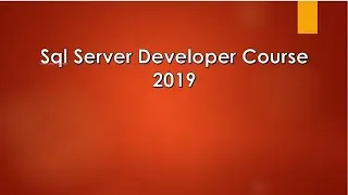 7-SQL Server Stored Procedure Output Parameter Part 1-ازاى تخرج قيمه من الأستورد بروسيدجر