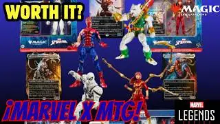 &iquest;Valen la pena? Abriendo Magic The Gathering x Marvel Lengends Spider-Man | MTG Unboxing