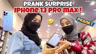 PRANK SURPRISE KAN FAYUSOF IPHONE 13 PRO MAX 🤩