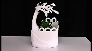 Como fazer vaso com garrafa de sabão