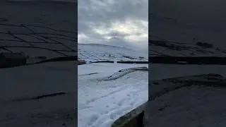 Winter in Swaledale, Reeth #snow #swaledale #reeth #fields #northyorkshire
