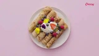 Pandekager med havregryn og skyr  || Cheasy&reg;