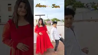 Amma Magan Dance mode on🥰🥰 #folksong #anuselva #momsondance #shorts #dance