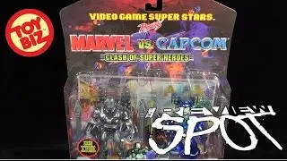 Retro Spot - Toy Biz Marvel VS Capcom Clash of Super Heroes War Machine VS  Mega Man