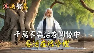 人越往上走，越深信緣分，今生的他，是妳前世修來的誰？#沐曦智慧 #09z12
