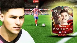 86 THE ONE HUNDRED CLUB CENTURIONS EVOLUTION ALVAREZ PLAYER REVIEW | FC 25 ULTIMATE TEAM