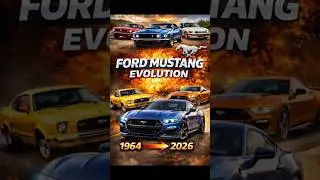 Ford Mustang Evolution Then vs Now 1964&ndash;2026