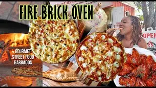 Gourmet Street Food BARBADOS - Must Try Fire Brick Oven