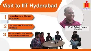 Very informative interaction with Prof Ashok kumar Pandey IIT Hyderabad Mechanical & Aerospace dep