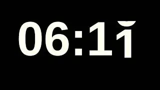 Timer 10 Minutes Timer Video Countdown Black Background