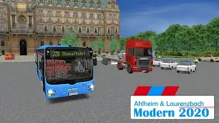 OMSI 2 Ahlheim Laurenzbach 2020 MODERN | Neue Bereiche auf der Linie 220 ☆ Let's Play OMSI 2 | #945