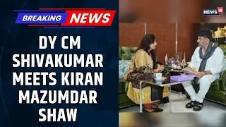 Bengaluru Roads in Spotlight: Kiran Mazumdar-Shaw Meets CM Siddaramaiah & Dy CM Shivakumar