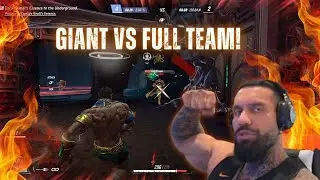 GIANT vs FULL TEAM in Marvel Rivals! 🔥 | GigaChad Looks, Marvel Voice