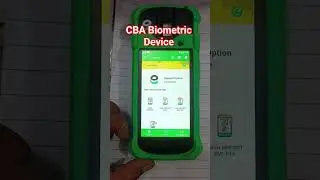 CBA NEW BIOMETRIC DEVICE