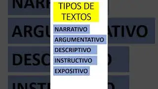 TIPOS DE TEXTOS