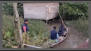 TANGGA BUNTUNG DI GOYANG POLRESTABES PALEMBANG