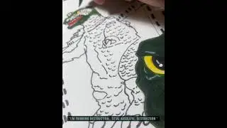 BEHINDTHEPEN: I&rsquo;M THINKING DESTRUCTION&hellip;TOTAL ABSOLUTE..DESTRUCTION / TIMELAPSE DRAWING!