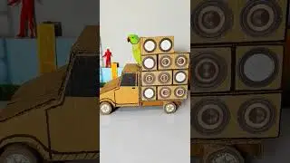 Mini Dj Truck Loading With Dj Truss#shorts#minidj#djtruck