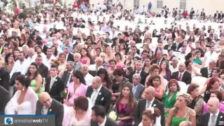 Mass Wedding - العرس الجماعي في بكركي