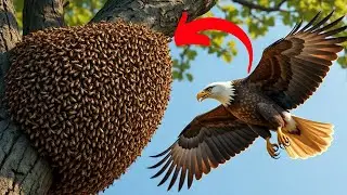 Bee Attack: Angry Bees Attack Eagle