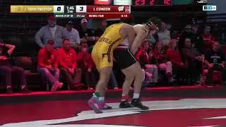 174 lbs: Arizona State's Leo Tukhlynovych vs. Wisconsin's Luke Condon | Wisconsin Wrestling