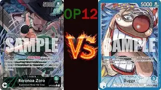 OP12 Testing Zoro vs Buggy Game 2 8/8/25