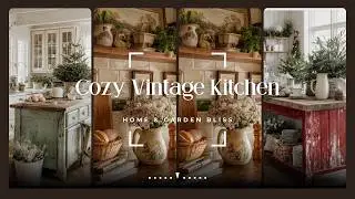 Cozy Vintage Kitchen Aesthetic