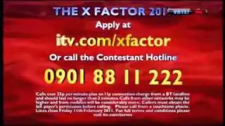 The X Factor, semi-final end