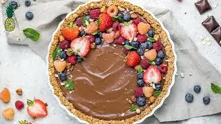 Chocolate Pumpkin Mousse Tart | Vegan Chopped Challenge