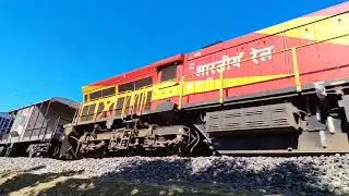 WDG6G GOODS Loco Full heavy loaded 