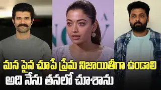 Rashmika Mandanna About Real Love | The Girlfriend  Interview | Vijay Devara konda | Rakshit Shetty